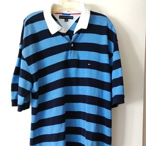 TOMMY HILFIGER striped polo